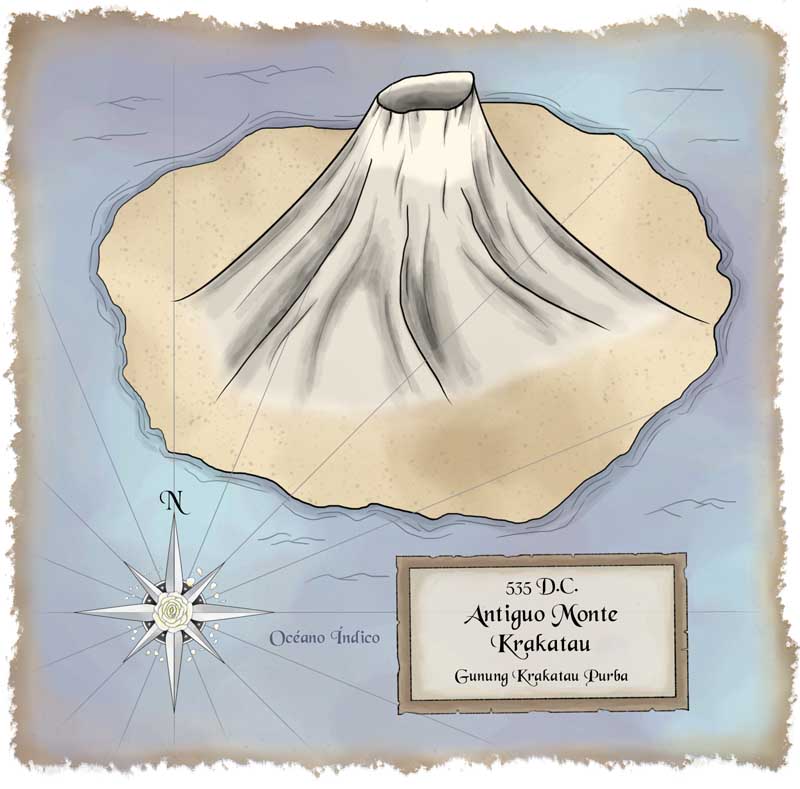 Antiguo Monte Krakatau